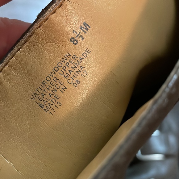 Nine West vintage America collection knee high gray leather boots - Picture 5 of 10